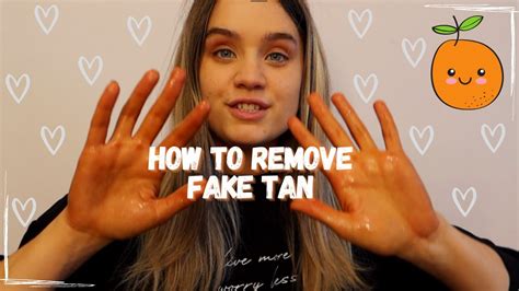 how to take fake tan off clothes|top rated self tan remover.